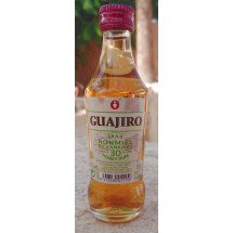 Guajiro | Ron Miel Ronmiel de Canarias kanarischer Honigrum 30% Vol. 50ml Miniaturflasche (Teneriffa)