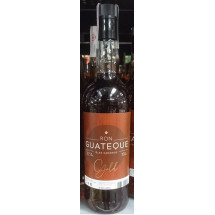 Ron Guateque | Ron Oro Gold brauner Rum 37,5% Vol. 1l Glasflasche (Teneriffa)