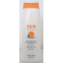 Aloe Excellence | Sun Aloe Vera After Sun Face & Body Feuchtigkeitscreme 400ml (Gran Canaria)