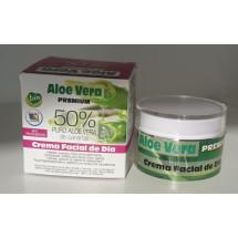Aloe Vera Premium | Crema Facial de Dia 50% Aloe Tages-Gesichtscreme 50ml (Gran Canaria)