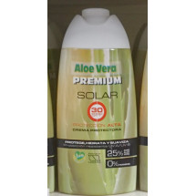 Aloe Vera Premium | Solar 30 SPF Protection Alta 25% Aloe Vera Sonnencreme 250ml (Gran Canaria)