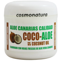 Aloe Canarias Calidad | Coco-Aloe Kokos-Aloe Vera Körpercreme 300ml Dose (Teneriffa)