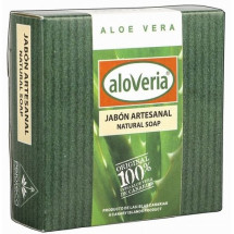 aloVeria | Aloe Vera Jabon Artesanal Handseife 80g (Gran Canaria)