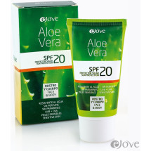 eJove | Aloe Vera Creme Proteccion Solar SPF20 Sonnenschutzcreme 50ml Tube (Gran Canaria)