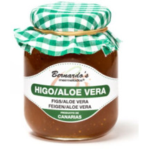 Bernardo's Mermeladas | Higo / Aloe Vera Feigenkonfitüre mit 20% Aloe Vera 240g (Lanzarote)