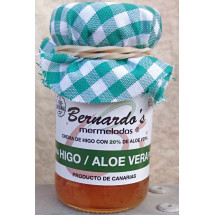 Bernardo's Mermeladas | Higo / Aloe Vera Feigenkonfitüre mit 20% Aloe Vera 65g (Lanzarote)