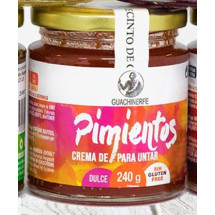 Guachinerfe | Pimientos Dulce Mermelade sin gluten Süße Paprika-Marmelade glutenfrei 240g Glas (Teneriffa)