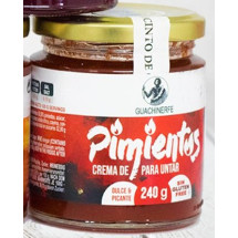 Guachinerfe | Pimientos Dulce Picante Mermelade sin gluten süß-scharfe Paprika-Marmelade glutenfrei 240g Glas (Teneriffa)