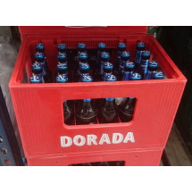 Dorada | Sin Alc. Bier alkoholfrei 24x 330ml Glasflaschen mit Kasten inkl. Pfand (Teneriffa)