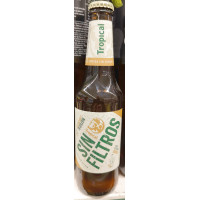 Tropical | Sin Filtros Cerveza Bier ungefiltert 5,4% Vol. 330ml Glasflasche (Gran Canaria)