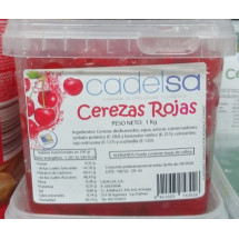 Trabel | Cerezas Rojas Kirschen entsteint rot 1kg Becher (Gran Canaria)