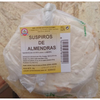 Dulceria Nublo | Suspiros de Almendras Bolsa ein Stück 80g Tüte (Gran Canaria)