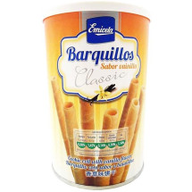 Emicela | Cookie Roll Vanilla Flavor Classic Barquillo 200g Dose (Gran Canaria)