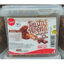 Trabel | Pastas de Avena Integral Chocolate Vollkorn-Hafer-Kekse Schokolade 300g (Gran Canaria)