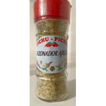 Pichu Pichu | Sazonador Ajillo Knoblauchgewürz gemahlen 45g Streuerglas (Gran Canaria)