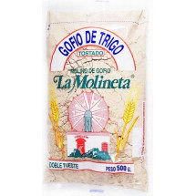 Gofio La Molineta | Gofio de Trigo Doble Tueste Weizenmehl geröstet gesalzen 500g (Teneriffa)