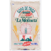 Gofio La Molineta | Gofio de Trigo sin sal Weizenmehl geröstet ungesalzen 500g (Teneriffa)