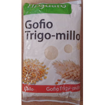 Tinguaro | Gofio de Millo-Trigo geröstetes Mehl aus Weizen und Mais 1kg Tüte (Teneriffa)