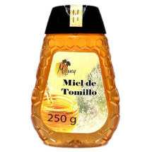 Valsabor | Miel de Tomillo antigoteo kanarischer Honig Quetschflasche 250g (Gran Canaria)