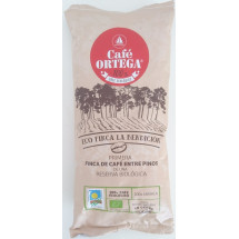 Cafe Ortega | Cafe Molido Natural Eco Finca La Bendicion Bio-Röstkaffee ganze Bohnen 500g Tüte (Gran Canaria)