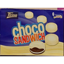 Tirma | Choco Sandwich Doppelkeks gefüllt weißer Schokolade-Überzug 240g (Gran Canaria)