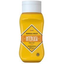 Intercasa | Mostaza Mustard Dulce Senf süß 300ml Quetschflasche (Gran Canaria)