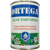 Ortega | Leche Evaporada Kondensmilch ungezuckert 410g Dose (Gran Canaria)