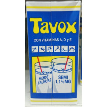 Tavox | Leche Preparado Lacteo Entero Vollmilch 1l Tetrapack (Teneriffa)