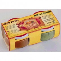 Argodey Fortaleza | Set Mojo Rojo Picante y Cilantro 2x 120g Glas (Teneriffa)