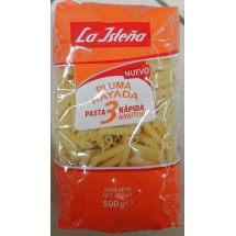 La Isleña | Pluma Rayada 3 Minutos Nudeln mit 3 Minuten Kochzeit 500g (Gran Canaria)