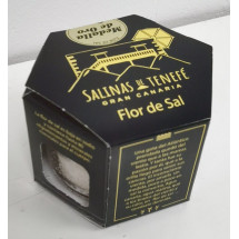 Salinas de Tenefe | Flor de Sal 100% Sal Marina Medalla de Oro Meersalz 75g Keramikbecher (Gran Canaria)