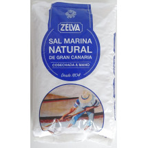 Zelva | Sal Marina Natural de Gran Canaria Meersalz 750g Tüte (Gran Canaria)