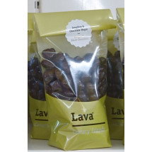 Lava | Bombon Jengibre & Chocolates Negro Ingwer & Dunkle Schokolade 250g Tüte (Teneriffa)