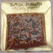 Oro del Atlantico | Turron de Gofio Nougat-Gofio 180g (Teneriffa)