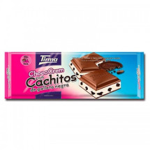 Tirma | ChocoCrem Cachitos | Tafel Schokolade mit Keksfüllung 122g (Gran Canaria)