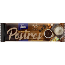 Tirma | Chocolate Para Postres 53% Cacao Schokolade für Nachtisch und backen 270g Tafel (Gran Canaria)