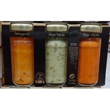 Argodey Fortaleza | Set Mojo Almogrote, Mojo Rojo & Verde Gourmet 2x 60g 1x 50g (Teneriffa)