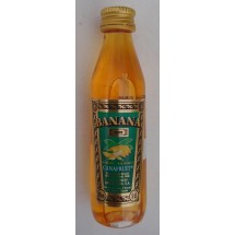 Arehucas | Banana Canafruit Liquer Bananenlikör 20% Vol. 50ml PET-Miniaturflasche (Gran Canaria)