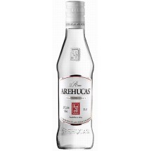 Arehucas | Ron Blanco weißer Rum 350ml 37,5% Vol. runde Flasche (Gran Canaria)