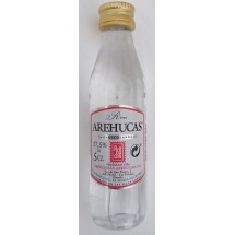 Arehucas | Ron Blanco weißer Rum 37,5% Vol. PET-Miniaturflasche 50ml (Gran Canaria)