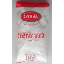 Azucàn | Azucar Blanquilla Bolsa Zucker 1kg (Gran Canaria)