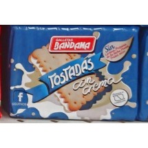 Bandama | Tostadas con Crema Galleta sin lactosa Butterkeks mit Cremefüllung laktosefrei 125g (Gran Canaria)