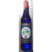 Baniks | Blue Curacao Liqueur 20% Vol. 700ml Glasflasche (Gran Canaria)