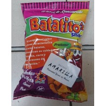 Batatito's Snacks | Patatas Fritas Batata Amarilla Yema de Huevo Kartoffelchips mit Eigelb 40g (Lanzarote)