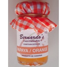 Bernardo's Mermeladas | Papaya Naranja Papaya-Orange-Konfitüre extra 65g (Lanzarote)