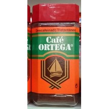 Cafe Ortega | Cafe Descafeinado Instantaneo Instantkaffee entkoffeiniert 200g Glas (Gran Canaria)