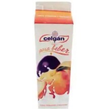 Celgan | Leche Batida Sabor Maracuya y Melocoton Maracuya-Pfirsichmilch 1l Tetrapack (Teneriffa)