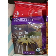 Comeztier | Flan de Gofio con chocolate Gofio-Schoko-Pudding 115g Tüte (Teneriffa)