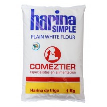 Comeztier | Harina Simple de Trigo Weizenmehl 1kg (Teneriffa)