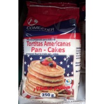 Comeztier | Tortitas Americanas Pan-Cakes Pan Cake Backmischung 250g Tüte (Teneriffa)